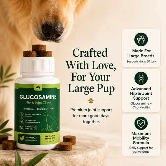 Hip & Joint Chews for Large Dogs