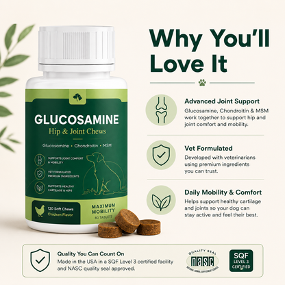 Hip & Joint Chews for Large Dogs