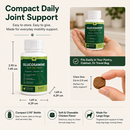 Hip & Joint Chews for Large Dogs